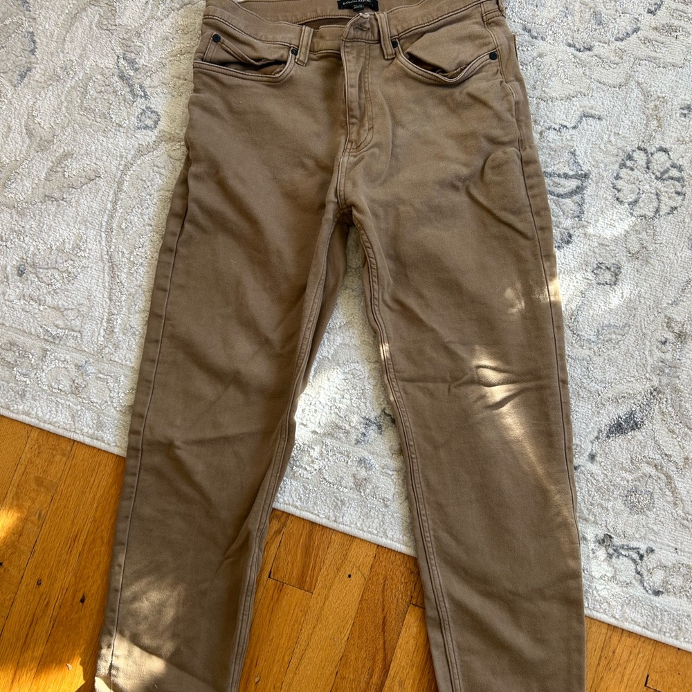 Banana Republic Tan Trousers